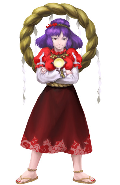 第10回ニコ童祭op動画立ち絵 八坂神奈子 カワハギモドキ さんのイラスト ニコニコ静画 イラスト
