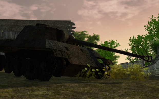 【マシンクラフト】朽ちたパンター中戦車