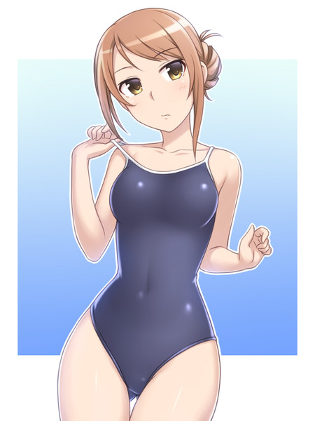 スク水加蓮 Pata さんのイラスト ニコニコ静画 イラスト