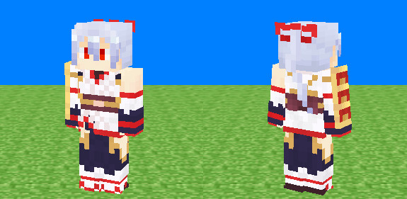 Minecraft アーチャー インフェルノ スキンサンプル モナ架 さんのイラスト ニコニコ静画 イラスト
