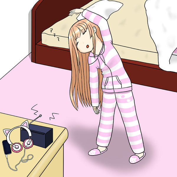 部屋の中で Doj さんのイラスト ニコニコ静画 イラスト