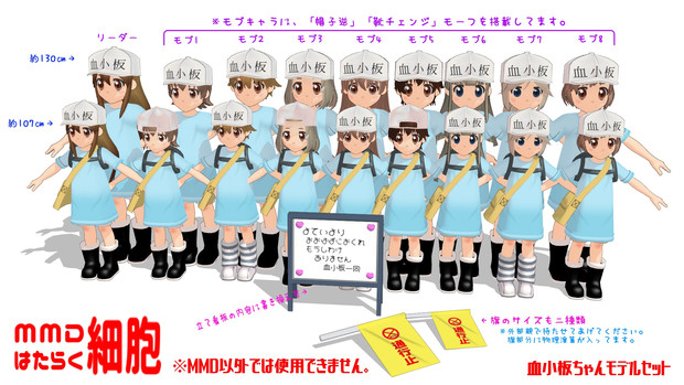 はたらく細胞」血小板キャストドール ｜DOLK（ドルク）