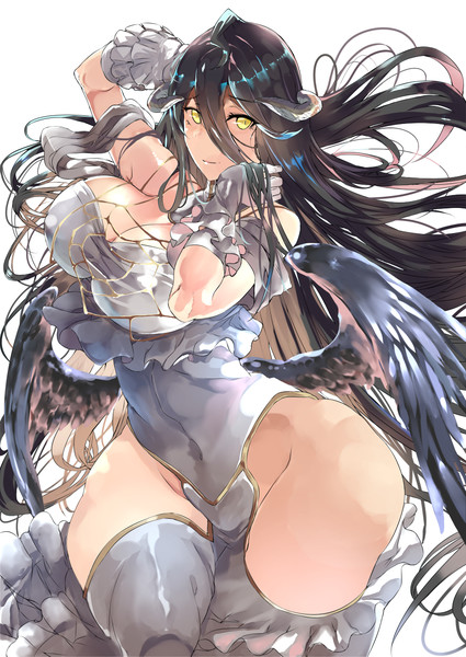 C94 オーバーロード アルベド本表紙 浅晝ゆう 旧名ゆう さんのイラスト ニコニコ静画 イラスト