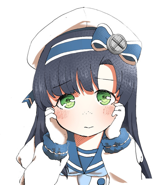 顔を赤らめる松輪ちゃん い吹 さんのイラスト ニコニコ静画 イラスト