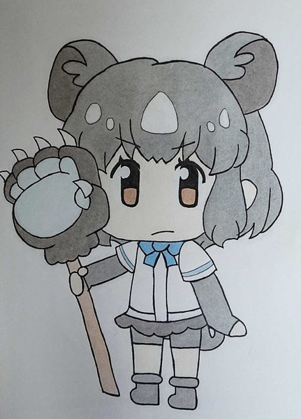 けものフレンズヒグマ Sd ドビーkyle さんのイラスト ニコニコ静画 イラスト