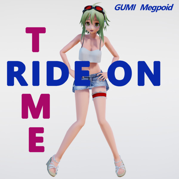 RIDE ON TIME (album)【MMDジャケットアート杯】