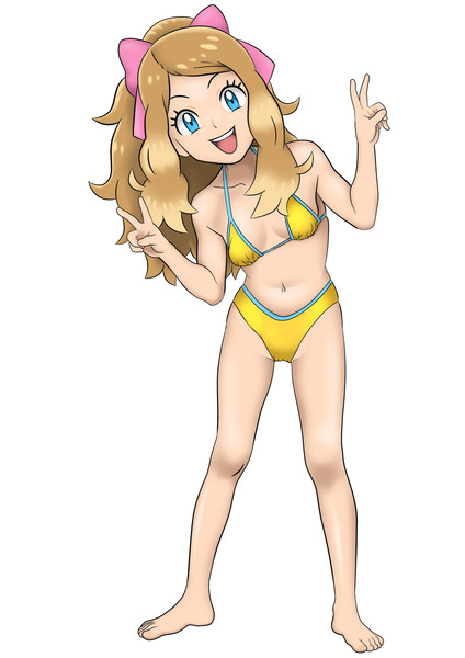 セレナ水着 ピカティ さんのイラスト ニコニコ静画 イラスト