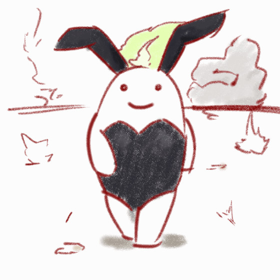 あのキャラに更にうさ耳をつけた イカミソ さんのイラスト ニコニコ静画 イラスト