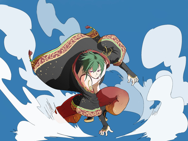 上着ヒラヒラ緑仙 ぺぷc さんのイラスト ニコニコ静画 イラスト