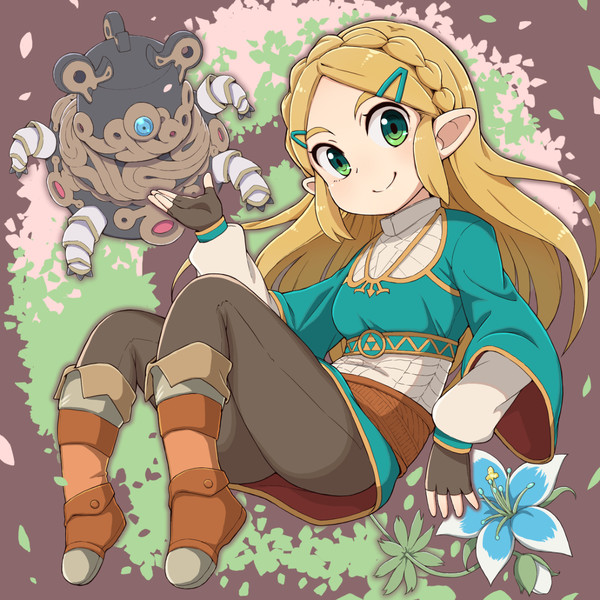 ゼルダ姫とミニガーディアン よこよこ さんのイラスト ニコニコ静画 イラスト