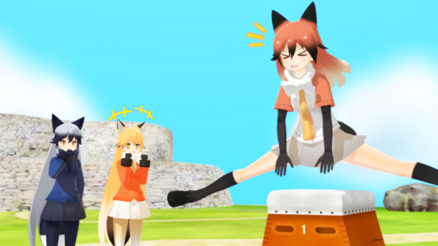 アカギツネ達ととびばこ2 Maple さんのイラスト ニコニコ静画 イラスト