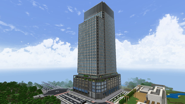 Minecraft Win10 新丸の内ビルディング 横民 さんのイラスト ニコニコ静画 イラスト