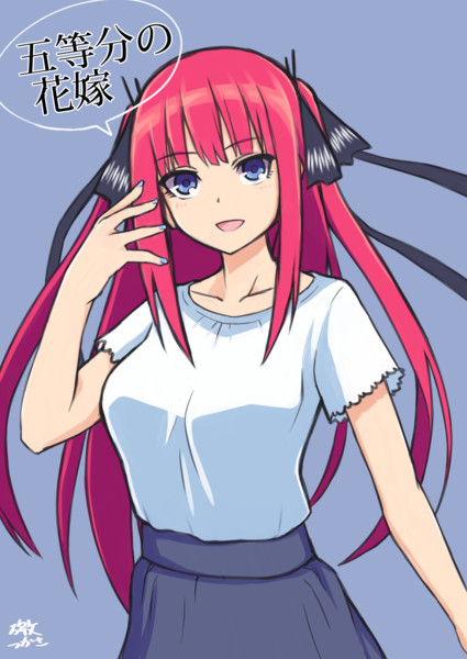 五等分の花嫁アニメ化記念 碑文つかさ さんのイラスト ニコニコ静画 イラスト