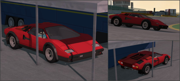 【マシンクラフト】カウンタックLP400（？）WIP