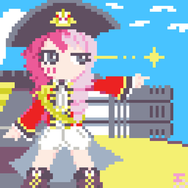 風向きよーし な軍服メグメグ べっこうあめ さんのイラスト ニコニコ静画 イラスト