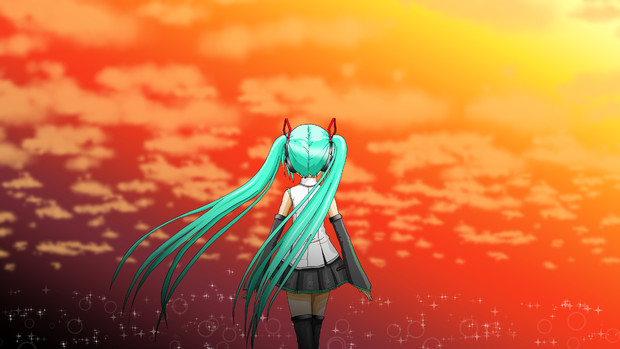 初音ミク動画用イラスト3