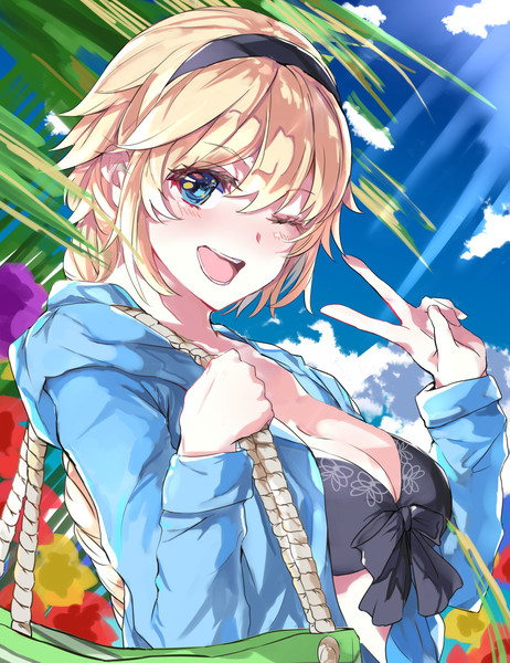 水着ジャンヌ トーマス さんのイラスト ニコニコ静画 イラスト