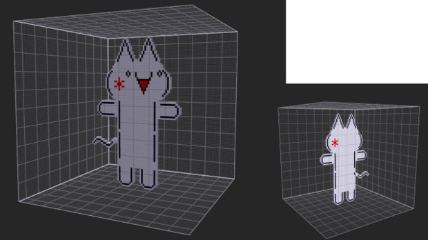 アスキーアート ペーパーつーちゃん 笑 3d化計画 Project 仮 さんのイラスト ニコニコ静画 イラスト
