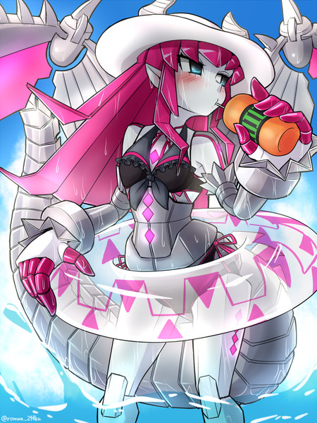 水着メカエリチャン 浪岡 西人 さんのイラスト ニコニコ静画 イラスト