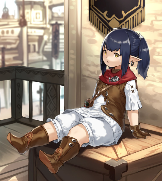ララフェル 方天戟 げっきー さんのイラスト ニコニコ静画 イラスト