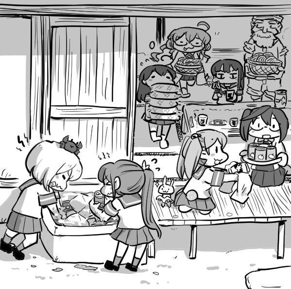 夏季休暇しにきましたー 続 ノブヨシ侍 さんのイラスト ニコニコ静画 イラスト