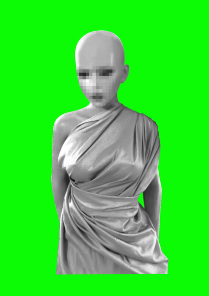 白黒ためし塗