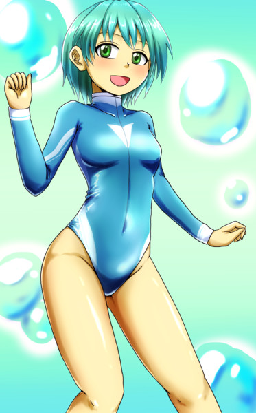 ショートヘアの水着少女 ｄ ｍ ﾃﾞｨｰ ｴﾑ さんのイラスト ニコニコ静画 イラスト
