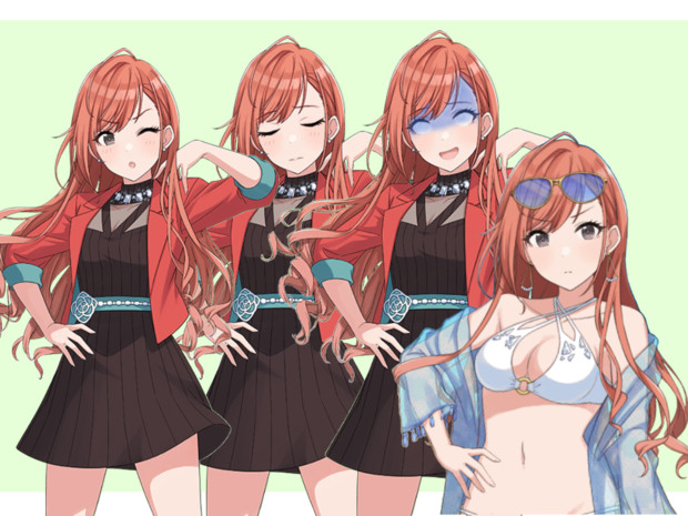 シャニマス立ち絵集ver2 0へ向けて 立ち絵改変 Centurio P さんのイラスト ニコニコ静画 イラスト