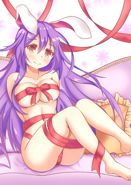 うどんげのリボン巻き スズガミ お仕事募集中 さんのイラスト ニコニコ静画 イラスト