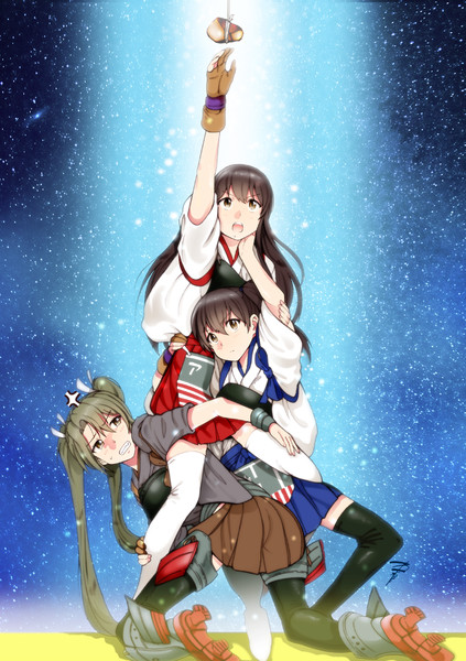 ボーキの女たちの略奪 わた るぅー さんのイラスト ニコニコ静画 イラスト