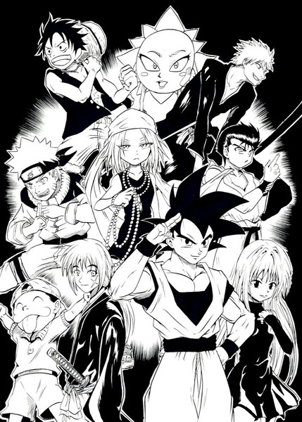 ジャンプ50周年 Dbz さんのイラスト ニコニコ静画 イラスト