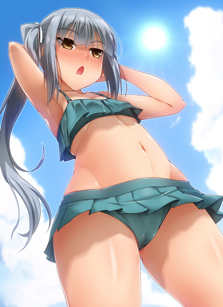 水着霞チャン ヨシタマ さんのイラスト ニコニコ静画 イラスト
