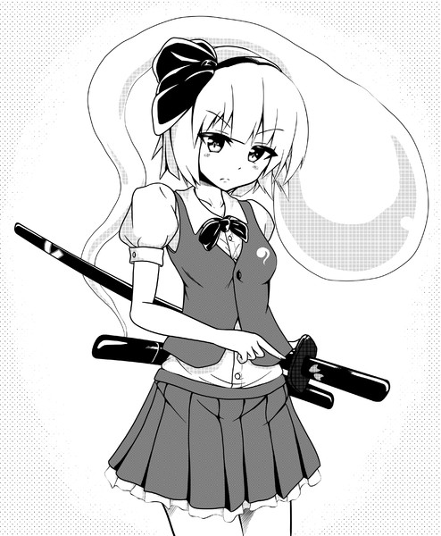 白黒練習妖夢 翡翠 さんのイラスト ニコニコ静画 イラスト