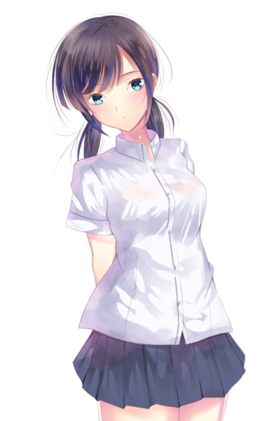 真夏の汗だくjk ダマコダマ さんのイラスト ニコニコ静画 イラスト
