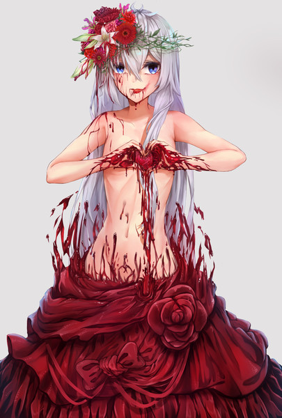 赤ワインのドレス 根暗奈蜘蛛 さんのイラスト ニコニコ静画 イラスト