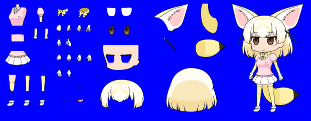 フェネック素材bb Ddのたま さんのイラスト ニコニコ静画 イラスト
