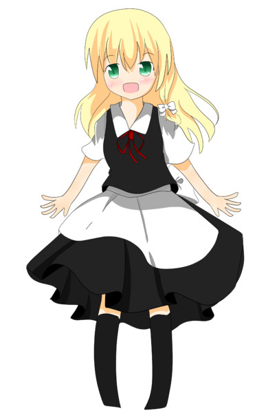 魔理沙ちゃん立ち絵 うりぼー さんのイラスト ニコニコ静画 イラスト