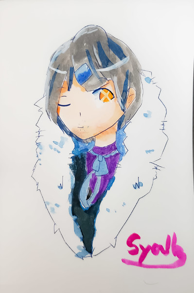 カラーインク試してみた 沙羅 シャラ さんのイラスト ニコニコ静画 イラスト