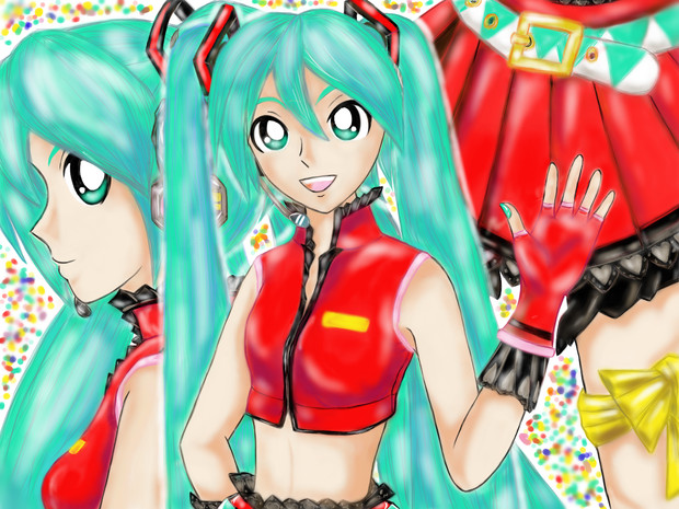 ミク11周年おめでとう ハピバ たいたん さんのイラスト ニコニコ静画 イラスト