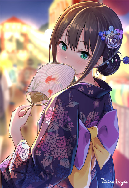 浴衣しぶりん たまかが さんのイラスト ニコニコ静画 イラスト