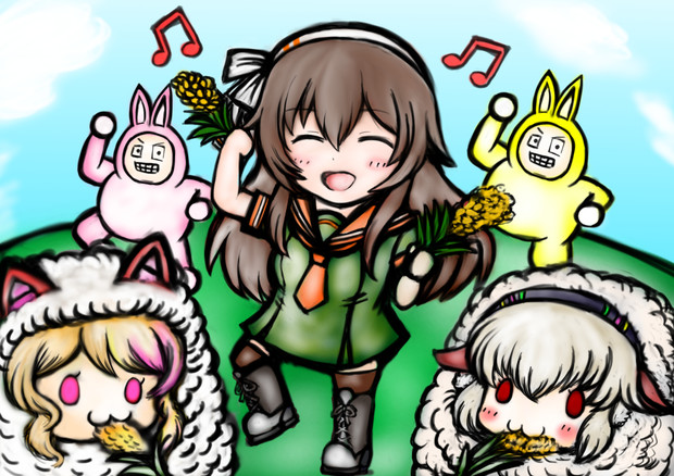 八重沢なとりがやったやったやーする時に流れる脳内イメージ ピッケル ﾟpﾟ さんのイラスト ニコニコ静画 イラスト