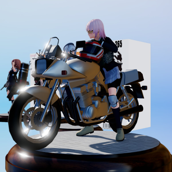 Mmd スズキgsx1100sカタナ 涼一 さんのイラスト ニコニコ静画 イラスト