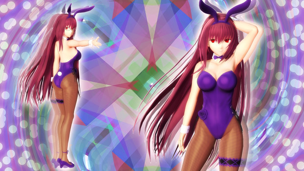 Mmd Fgo スカサハ モデル配布 あかね さんのイラスト ニコニコ静画 イラスト