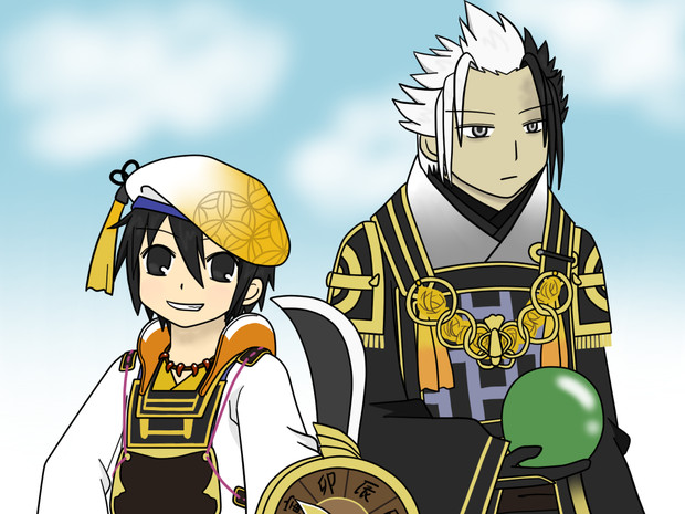 二人の軍師 ぐぅ さんのイラスト ニコニコ静画 イラスト