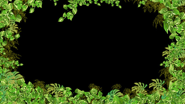 植物のフレーム 背景 Lenna さんのイラスト ニコニコ静画 イラスト