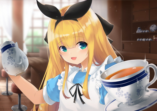 アリスinティータイム 江夏 さんのイラスト ニコニコ静画 イラスト