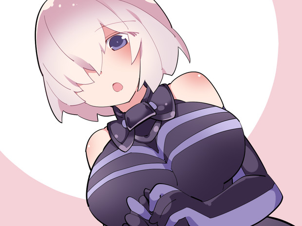 あれ どうかしましたか どうして胸部を見つめてるんですか