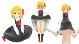 ゼケさん風ルーミア(柔軟剤スカート)配布