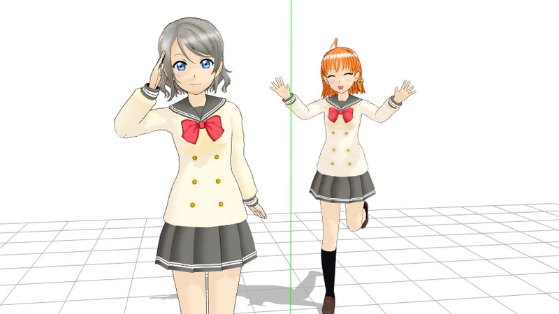 Mmdユーザーモデル 漫画 アニメ関連 Nicosub静画