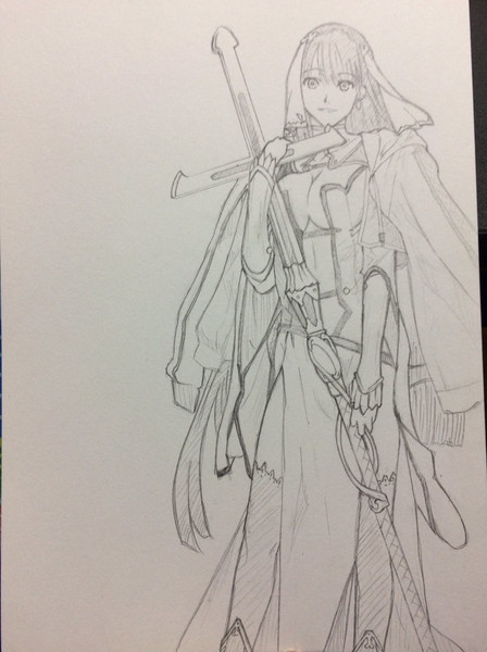 えんぴつ マルタさん 下描き Ann さんのイラスト ニコニコ静画 イラスト